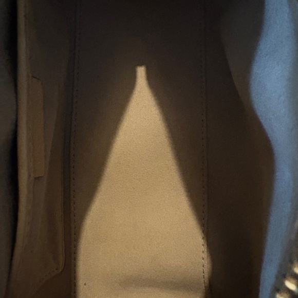 Tory Burch Mini T Monogram Denim Barrel Bag - Picture 2 of 6